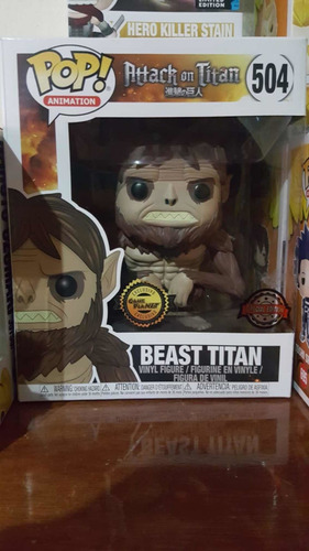 Funko Pop! Attack On Titan - Beast Titan Exclusivo #504