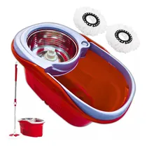 Comprar Mopa Centrifuga Balde Escurridor Con Ruedas tapon de desagote opcional y 2 mopas de repuesto