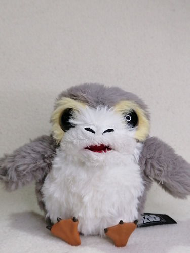 Peluche Original Porg Star Wars Lukasfilm Disney Con Sonido.