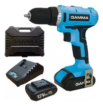 Comprar Taladro Atornillador G12105 a bateria ion litio Color Celeste Gamma