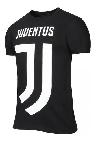 Remera  Juventus Logo Grande - Gym - Futbol - Algodon 100%
