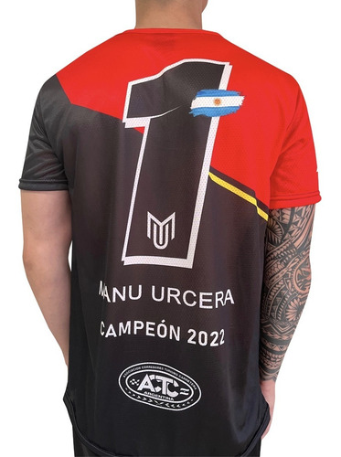 Remera Manu Urcera Campeón Turismo Carretera 2022