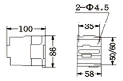 Cjx2-3210 B7 24vca 50/60hz Contator Tripolar +1na
