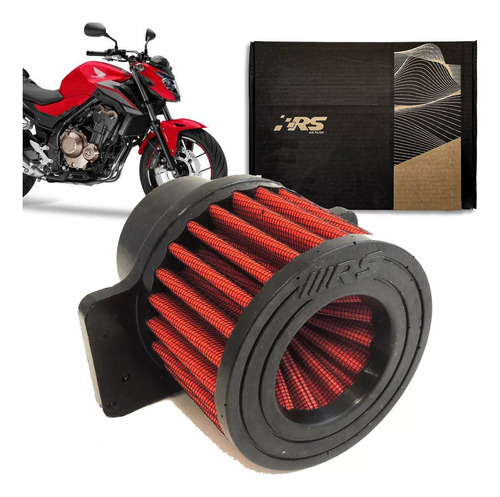 Filtro De Ar Rs Filter Honda Cb500f Cb500 F 2014 A 2019