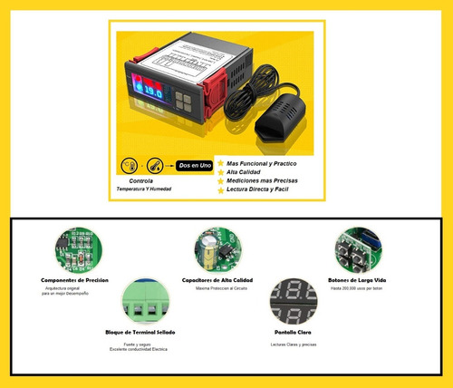 Control Automático Temperatura Y Humedad Invernadero Huerto