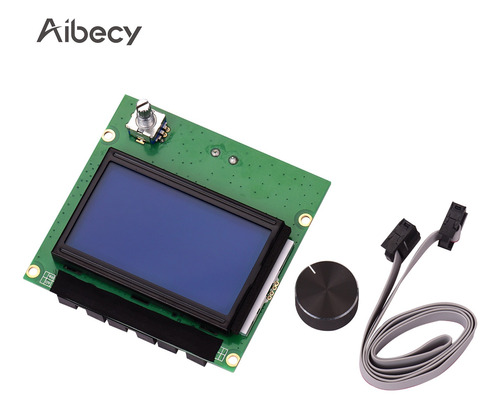 Imagem 2 de 8 de Aibecy 3d Impressora Peças Lcd Display Screen Board Com Cab