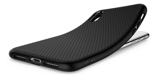Combo Estuche Vidrio Spigen Liquid Air iPhone XS Max