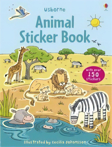 Animal - Usborne First Sticker Book, De Greenwell, Jessica. Editorial Usborne Publishing En Inglés, 2009