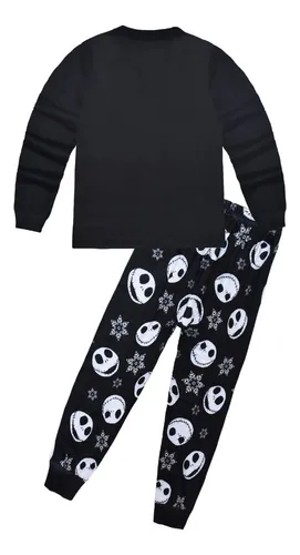 Set Pijamas De Sally Jack Halloween Navidad For Niño Niña