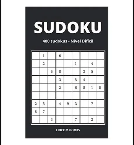 Livro: Sudoku: 480 Hard Level Sudokus (espanhol) | Frete grátis