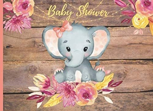 Libro: Baby Shower: Libro Firmas Baby Shower Niña Te&..