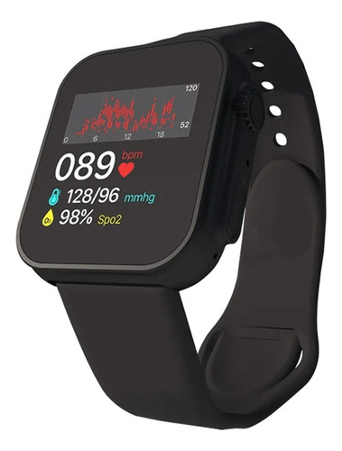 Smartwatch Bluetooth D20 Ultra Acuático Negro