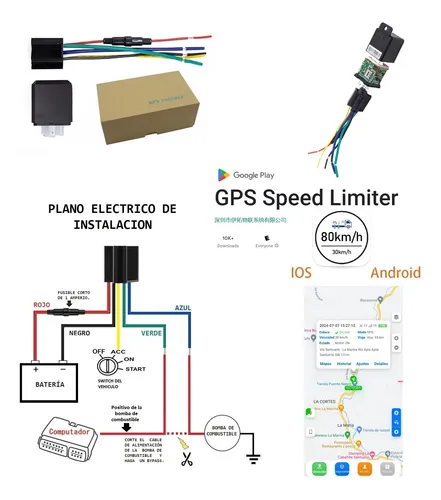 Gps Tipo Relay Preciso Alto Desempeño Con Simcard Prepago