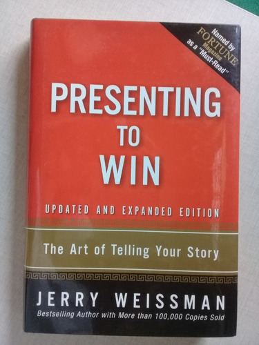 Presentar Para Ganar Jerry Weissman En Inglés Tapas Duras