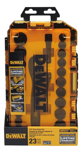 Caja de herramientas DeWalt DWMT74738 de plástico negra