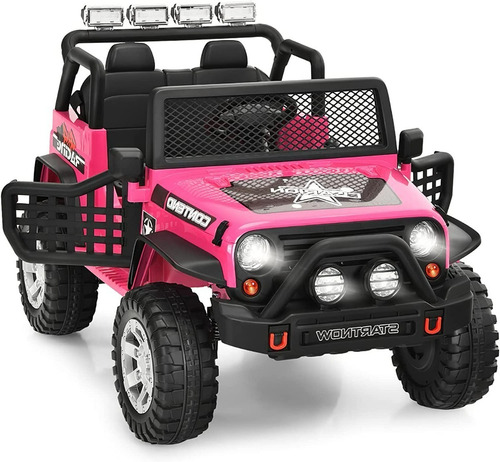 Carro A Batería Jeep 5 Motores 4x4 Pantalla Llantas Jebe