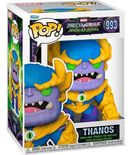Funko Pop Figura Thanos Mech Strike Monster Marvel 993 Ed