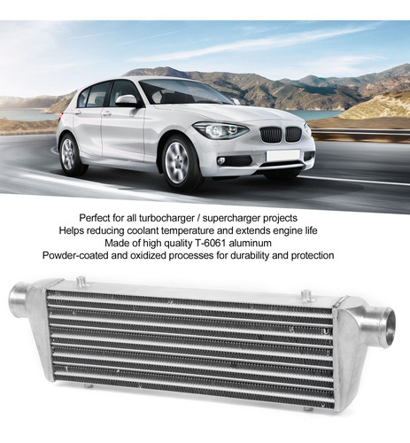 Imagen 9 de 10 de Accesorio De Coche Intercooler Universal, Montaje Frontal Mo