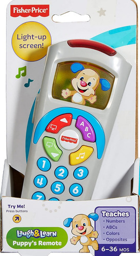 Imagen 1 de 7 de Control Remoto Fisher Price Para Bebes Con Luces Y Sonidos