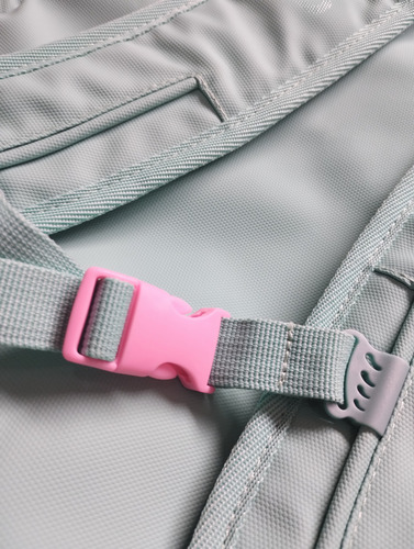 Mochila De Viaje Porta Notebook Reforzada Enjoy Fly Seafoam Turquesa Liso