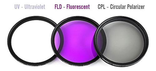 46mm 7pc Set De Filtros Para Panasonic Lumix Dmc-g7 Dslm Cám