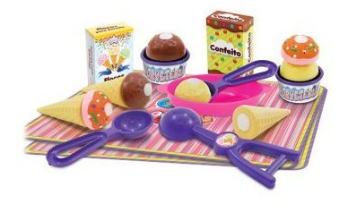 Imagem 2 de 2 de Brinquedo Festa Sorveteria - Crec Crec