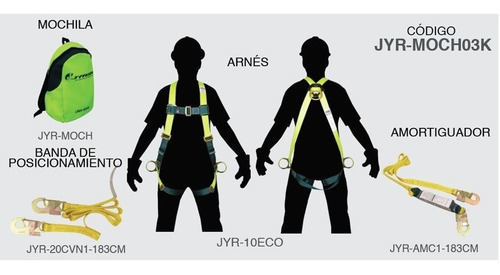 Linea De Vida Retractil Arneses Y Equipos De Protección Contra