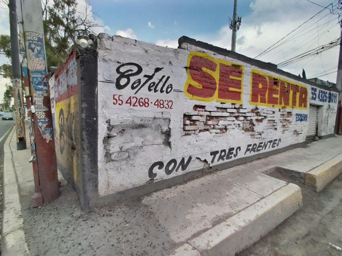 Terreno Comercial En Renta Tlahuac