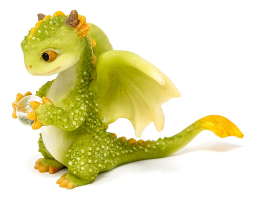 Top Collection Rex The Green Dragon - Mini Figura Colecciona