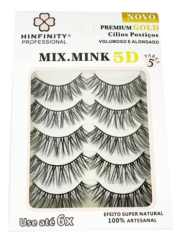  Cílios Postiços Hinfinity Professional Mix Mind 5d