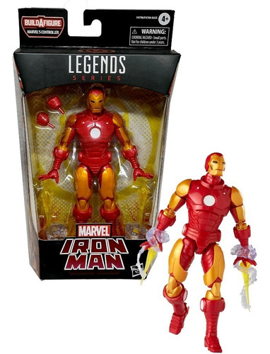 Juguete Iron Man Marvel Legends Original Baf Controller