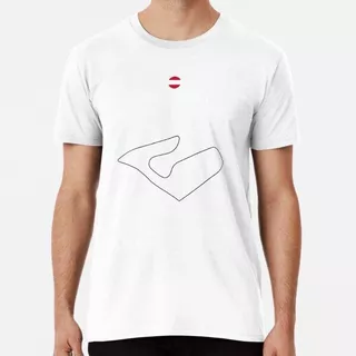 Remera Gp De Austria Circuito Red Bull Ring Fórmula 1 Algodo