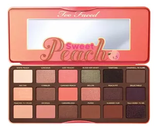 Paleta De Sombras Too Faced Sweet Peach Original Eua