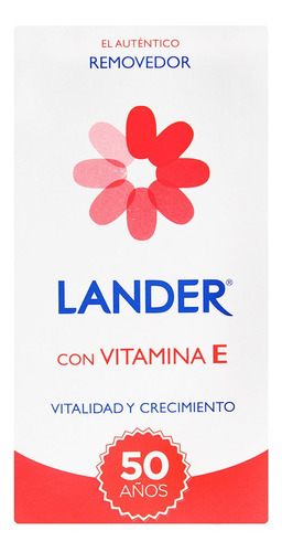 Removedor Lander Con Vitamina E