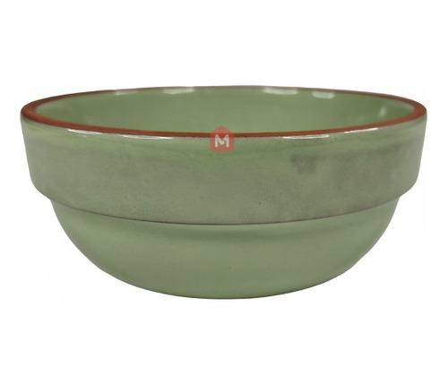 Cazuela Esmaltada Apilable 14 Cm Verde Vintage Guisos Horno 