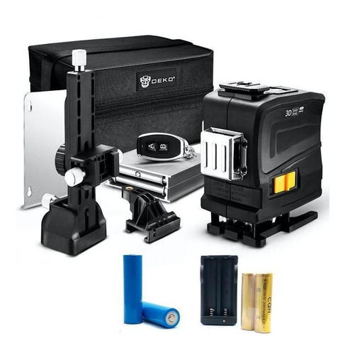 Imagem 1 de 5 de Nivel A Laser 3d 12 Linhas Luz Verde