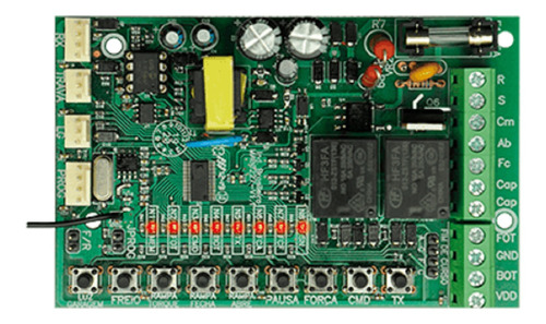 Central Comando Agility Plus Ppa Motor Portão Automatico Frequência 60 Hz 110V/220V