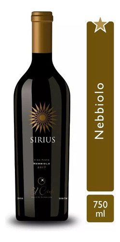 Vino Tinto Mexicano Sirius - Nebbiolo 750 Ml