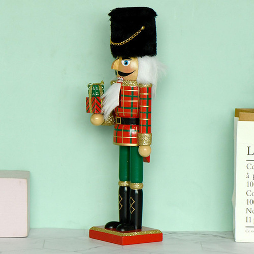 Escultura De Figura De Cascanueces, Decoración Navideña,