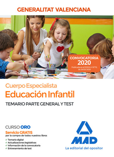 Cuerpo Especialista Educacion Infantil Administracion Temar