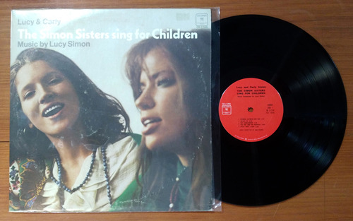 Lucy & Carly Simon The Simon Sisters Sing For Children Lp Us