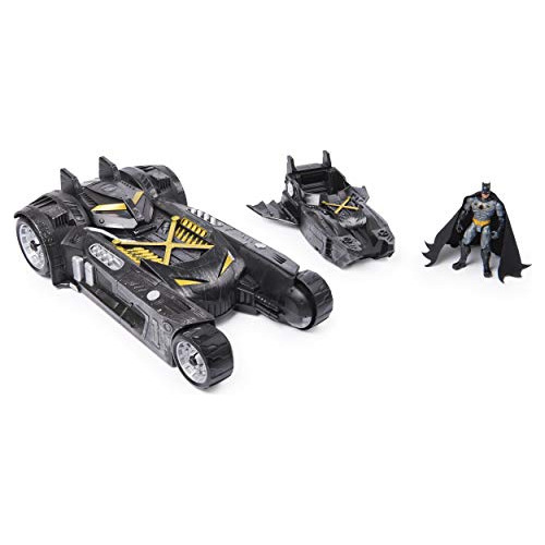 Batman Figura De Acción De 4 Pulgadas Con Batmóvil Y Nd7kj