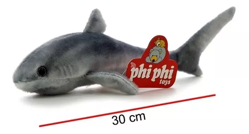 Menos genio vestir Peluche Tiburon 30cm - Orig. Phi Phi Toys