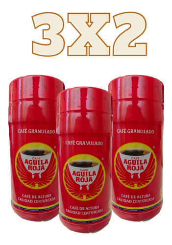 Cafe Instantaneo Aguila Roja Granulado 85gr ( 3x2 )