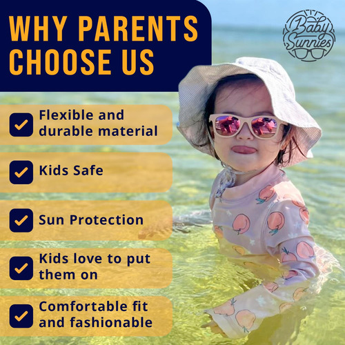 Gafas De Sol Polarizadas Para Bebés Con Correa Para Bebés De