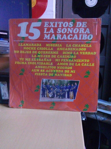 Sonora Maracaibo 15 Éxitos Llamarada, Vinyl, Lp, Acetato.