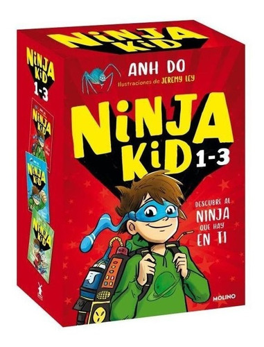 Estuche Ninja Kid 1, 2, 3 - De Tirillas A Ninja - El Ninja V