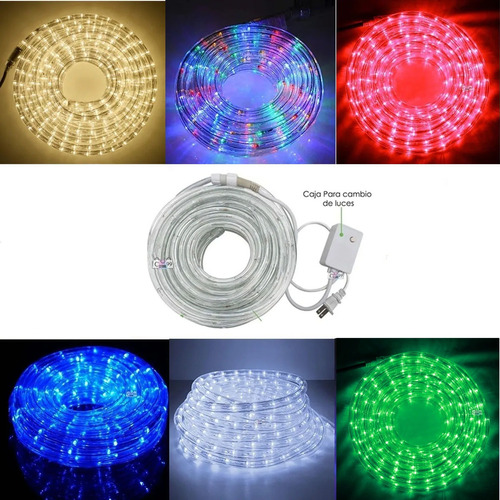 Manguera Luces Led Para Decorar Espacios 10 Metros Navidad