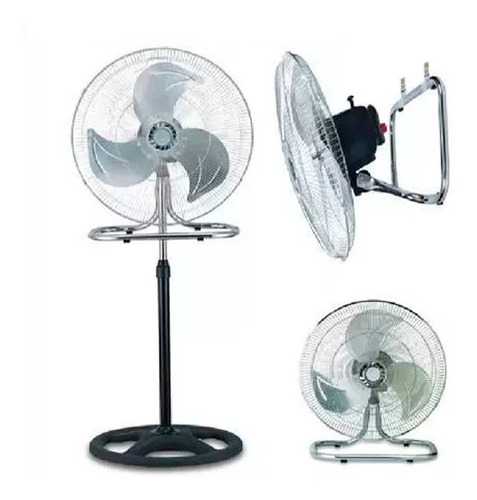 Imagen 1 de 1 de Ventilador Metalico 18 Pul+aspas Aluminio 3 En 1