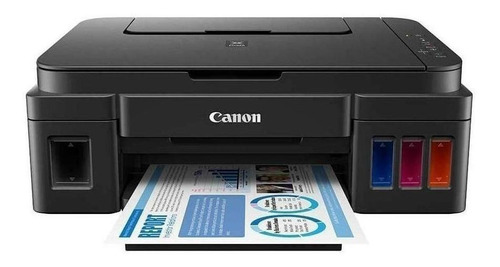 Impresora a color  multifunción Canon Pixma G2100 negra 110V/220V